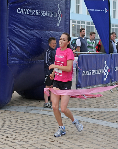 Aberystwyth Race-for-Life event, photographed in respect of Cancer Research