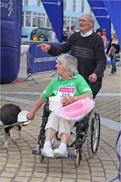 Aberystwyth Race-for-Life event, photographed in respect of Cancer Research