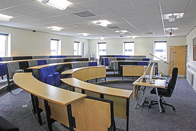 Photo of lecture room in new High School, Penarth, Taken for the Architects and Builders