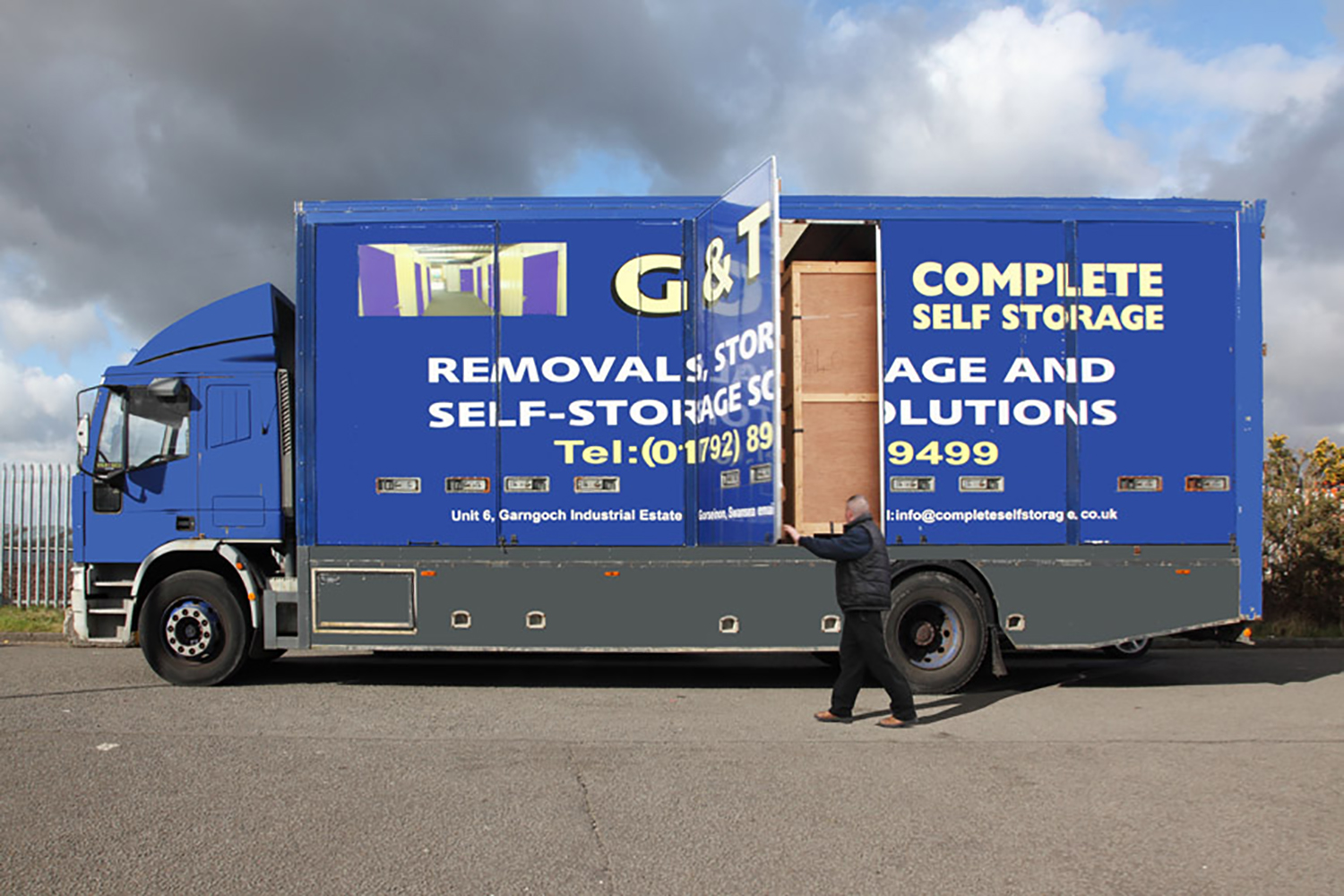 G & T Complete Self Storage, Swansea.